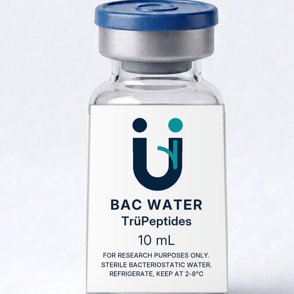 Vial de Agua Bacteriostática 10 ml de TrüPeptides
