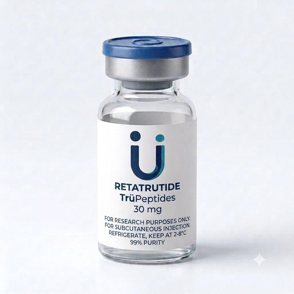 Vial de Retatrutide de TrüPeptides