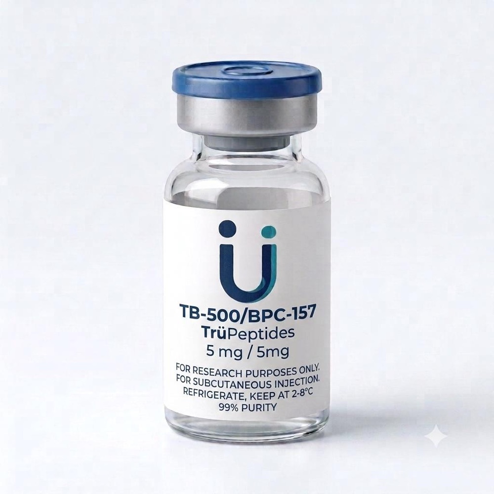 Vial of TrüPeptides TB-500 / BPC-157